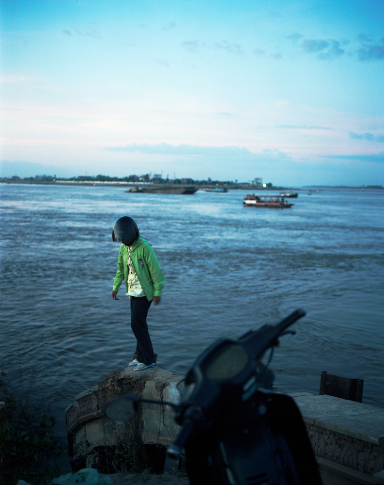 Mérigard Photographie Souvenir crépuscule PhnomPenh Cambodge